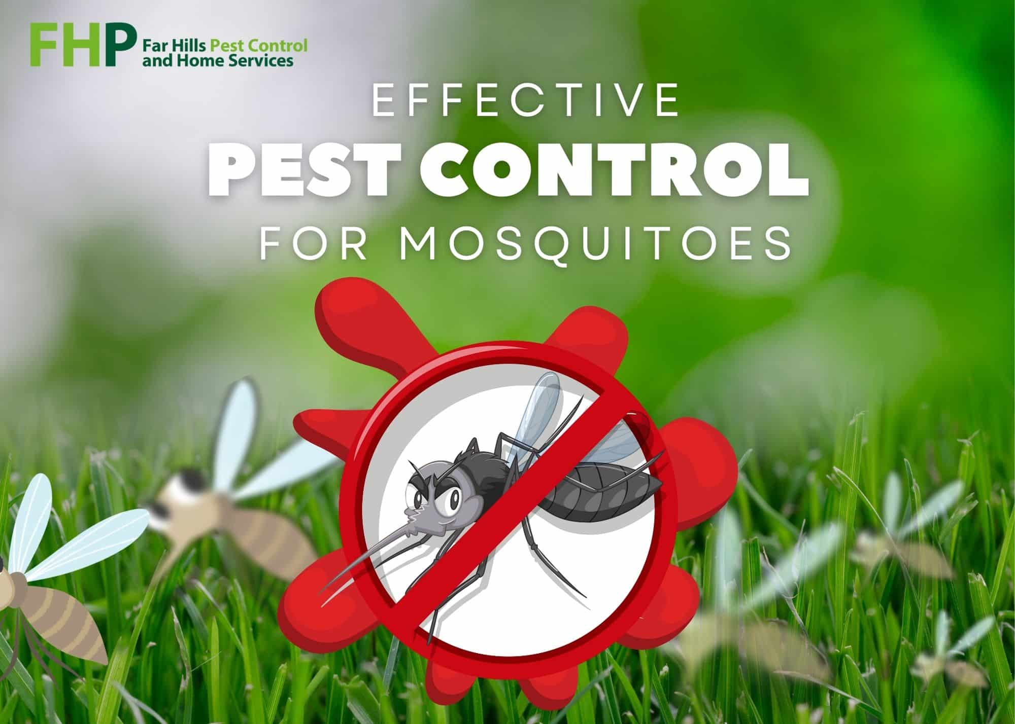 How effective is pest control in the case of mosquitoes